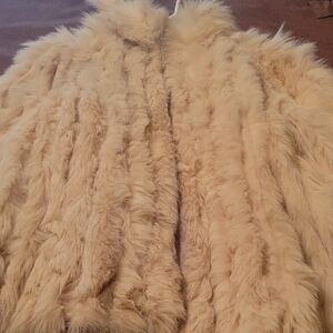 Saga Furs Luxurious Cream Teddy Jacket